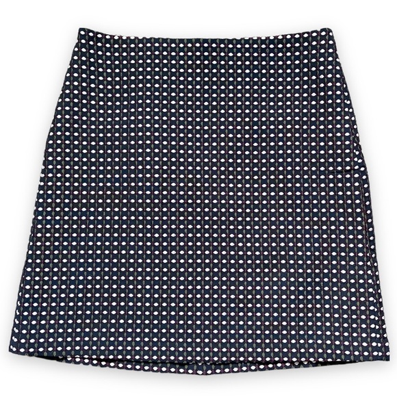 Ann Taylor Geometric Pattern Straight Skirt sz 8 - Picture 4 of 12